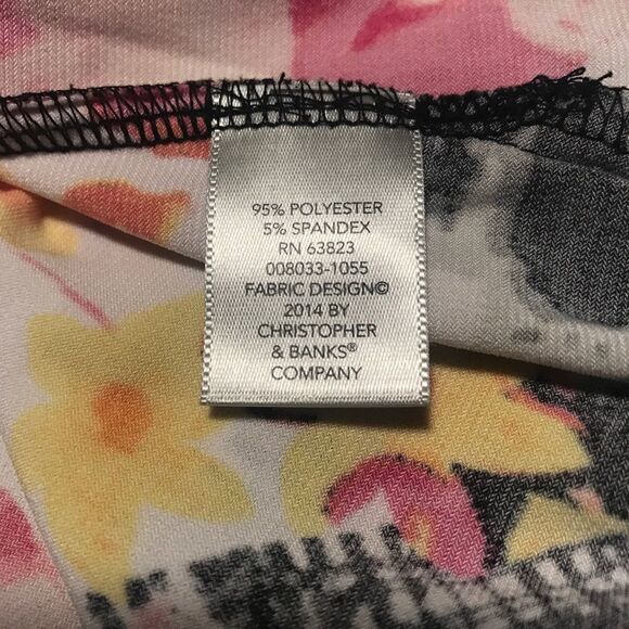 Christopher & Banks Sleeveless Shirt Blouse - Picture 6 of 6